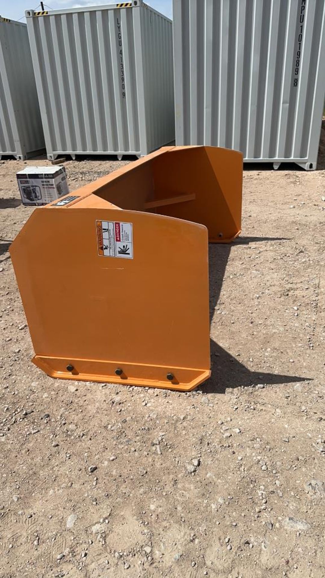 Unused Snow pusher for skid steer - Image 10 of 12