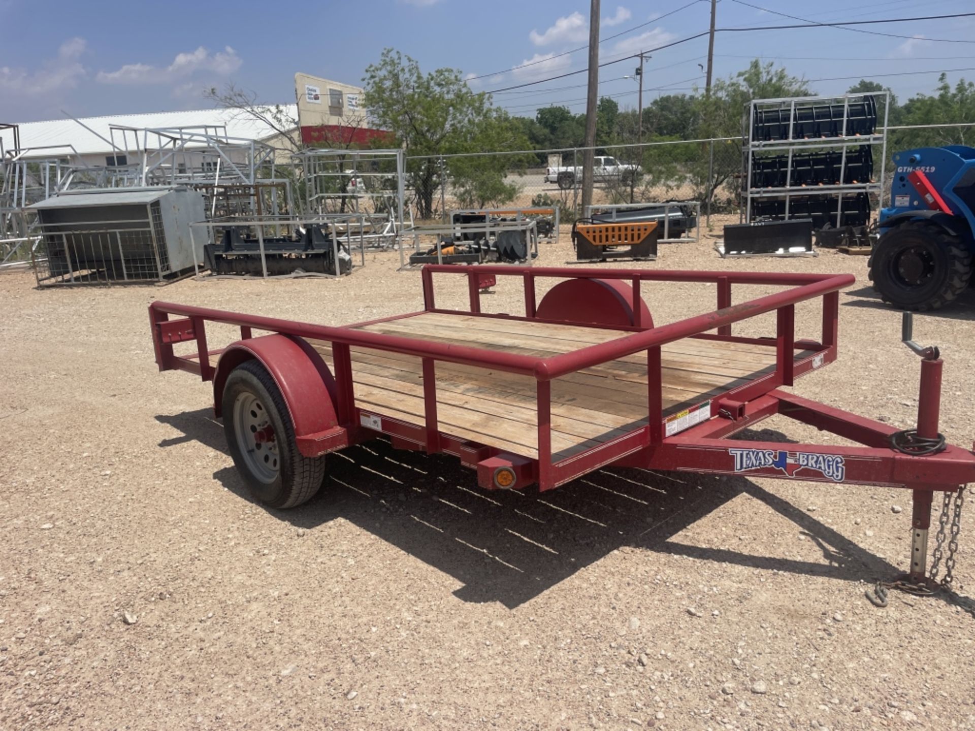 Texas Bragg 10' utility trailer - Image 6 of 12