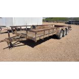 1991 Big Tex 20’ Utility trailer.