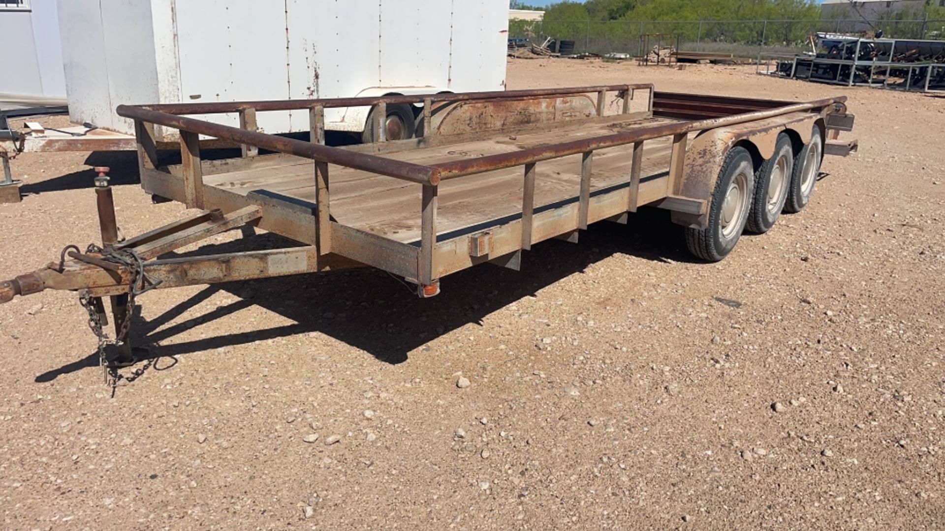 1991 Big Tex 20’ Utility trailer.