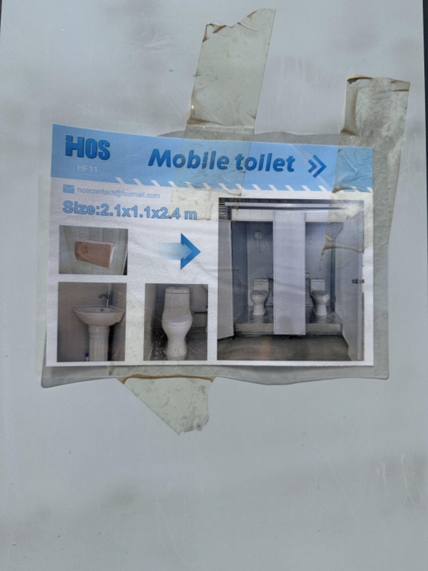HF11 Double Portable Toilet - Image 8 of 15