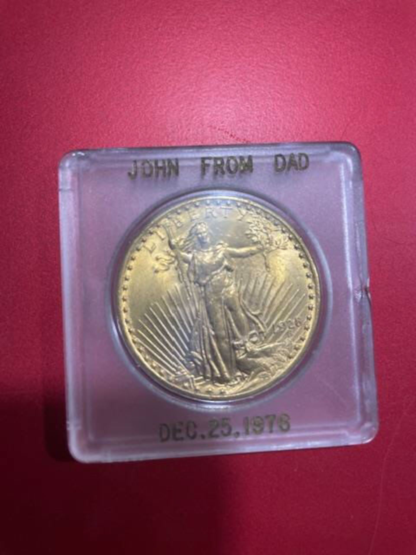 1928 St. Gaudens Double Eagle $20 Gold Coin - Image 2 of 3