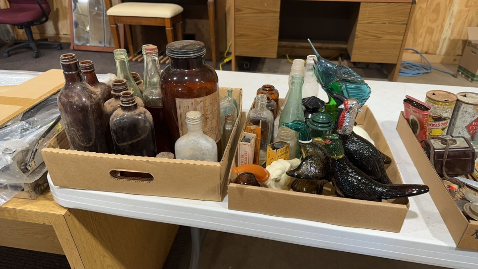 2 Boxes Of Antique & Collectible Bottles - Image 3 of 30
