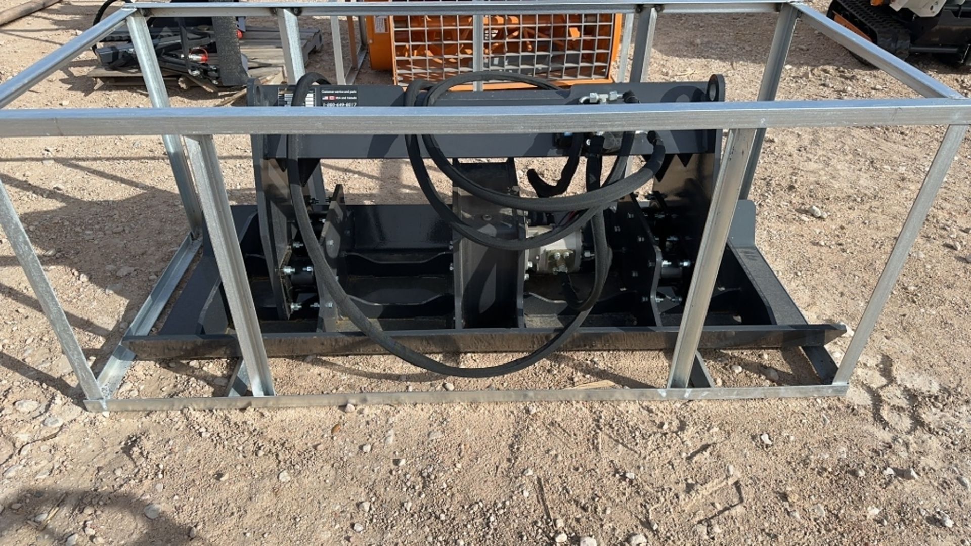 Vibrating Plate compactor for skid steer - Image 4 of 16