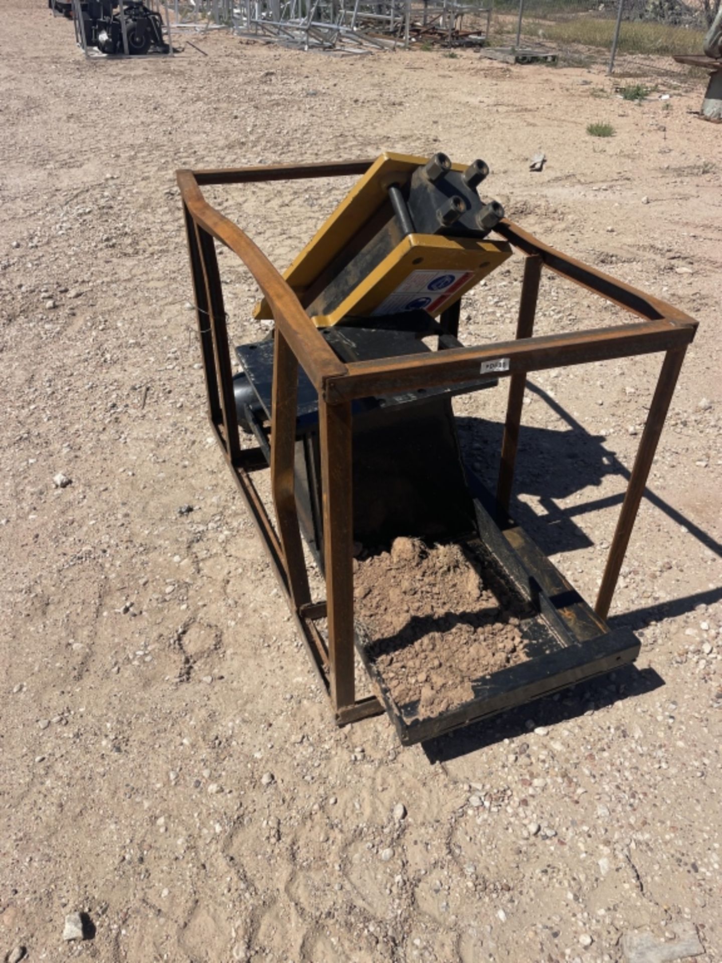 AGT Post Driver for skid steer - Image 9 of 9