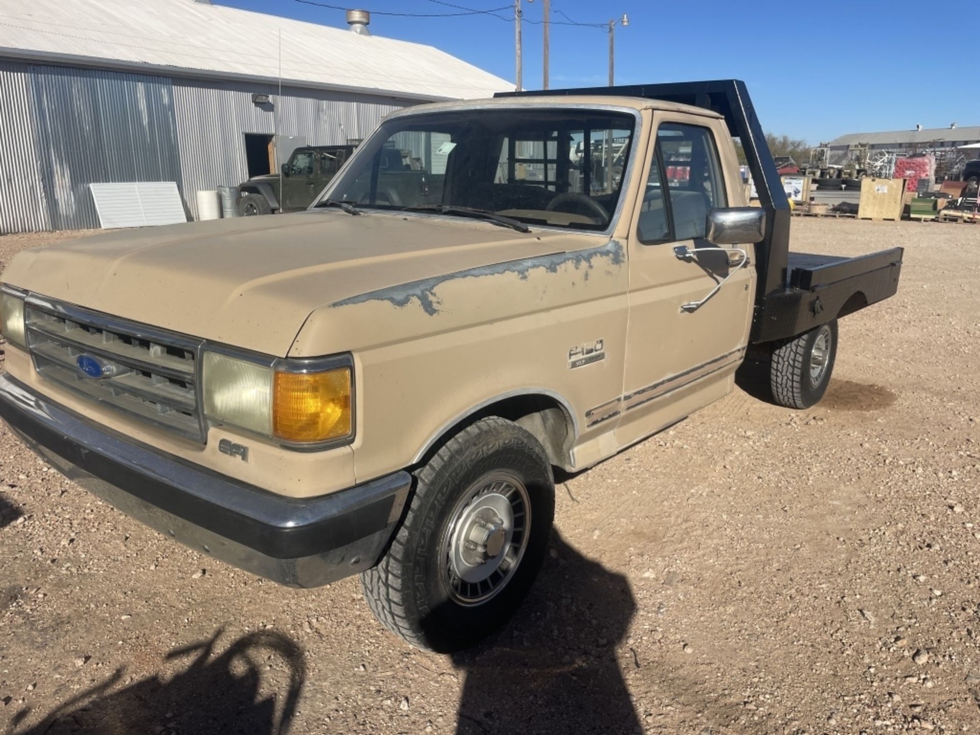 1989 Ford F150 W/ Flat Bed - Image 2 of 14