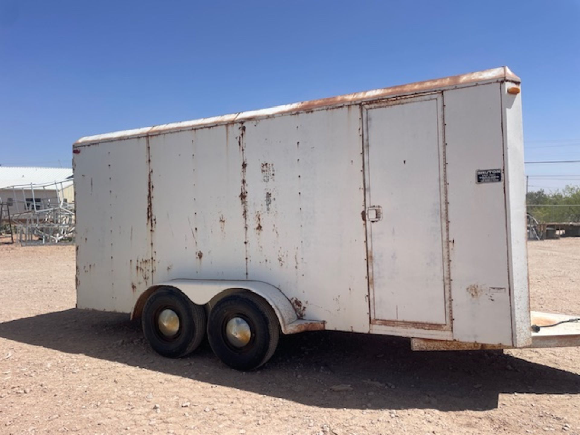 1988 Bruton 16' Cargo Trailer - Image 6 of 45