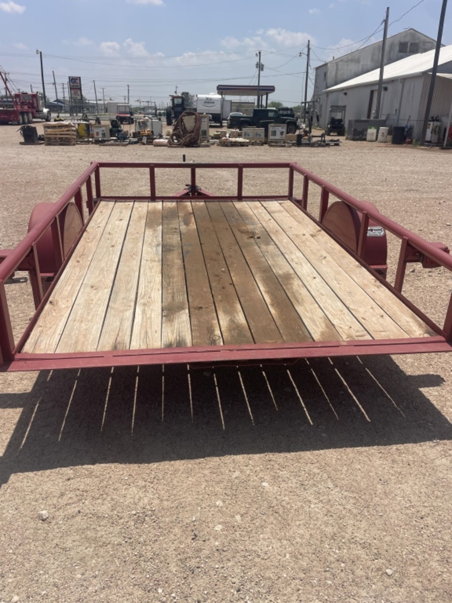 Texas Bragg 10' utility trailer - Image 9 of 12