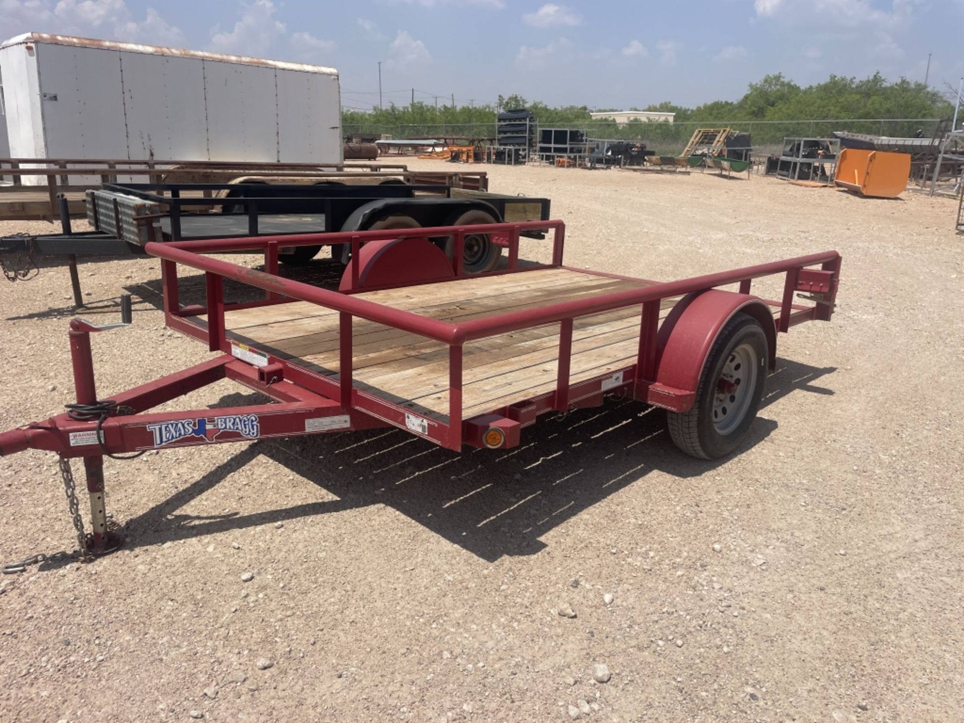Texas Bragg 10' utility trailer - Image 3 of 12