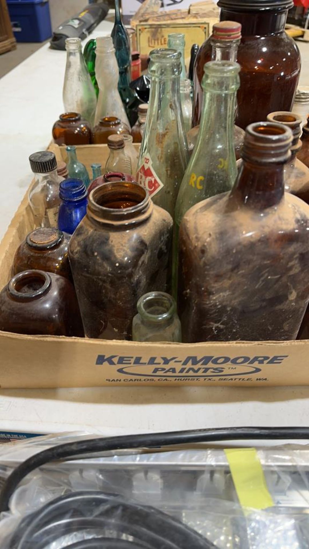 2 Boxes Of Antique & Collectible Bottles - Image 8 of 30