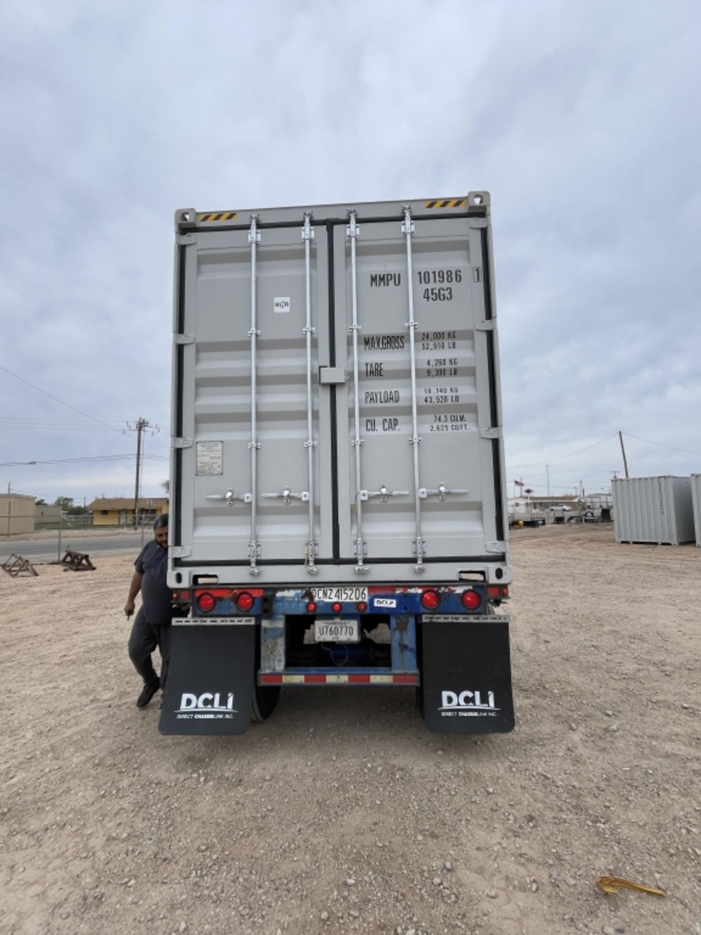 40' HQ One trip container MMPU1019861 - Image 3 of 10