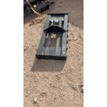 Skid Steer trailer board with ball