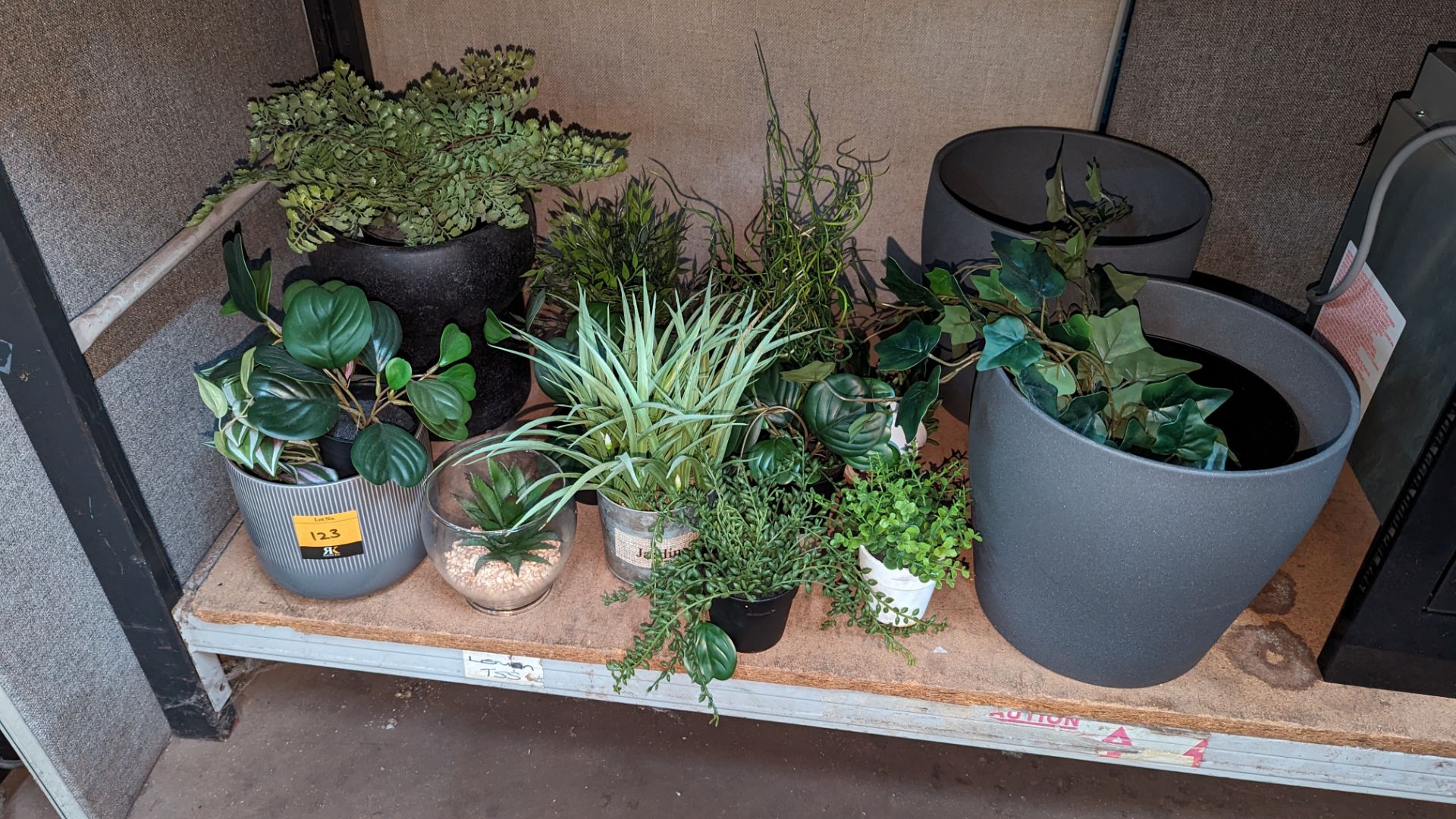 Quantity of assorted artificial plants and plant pots - Image 2 of 5