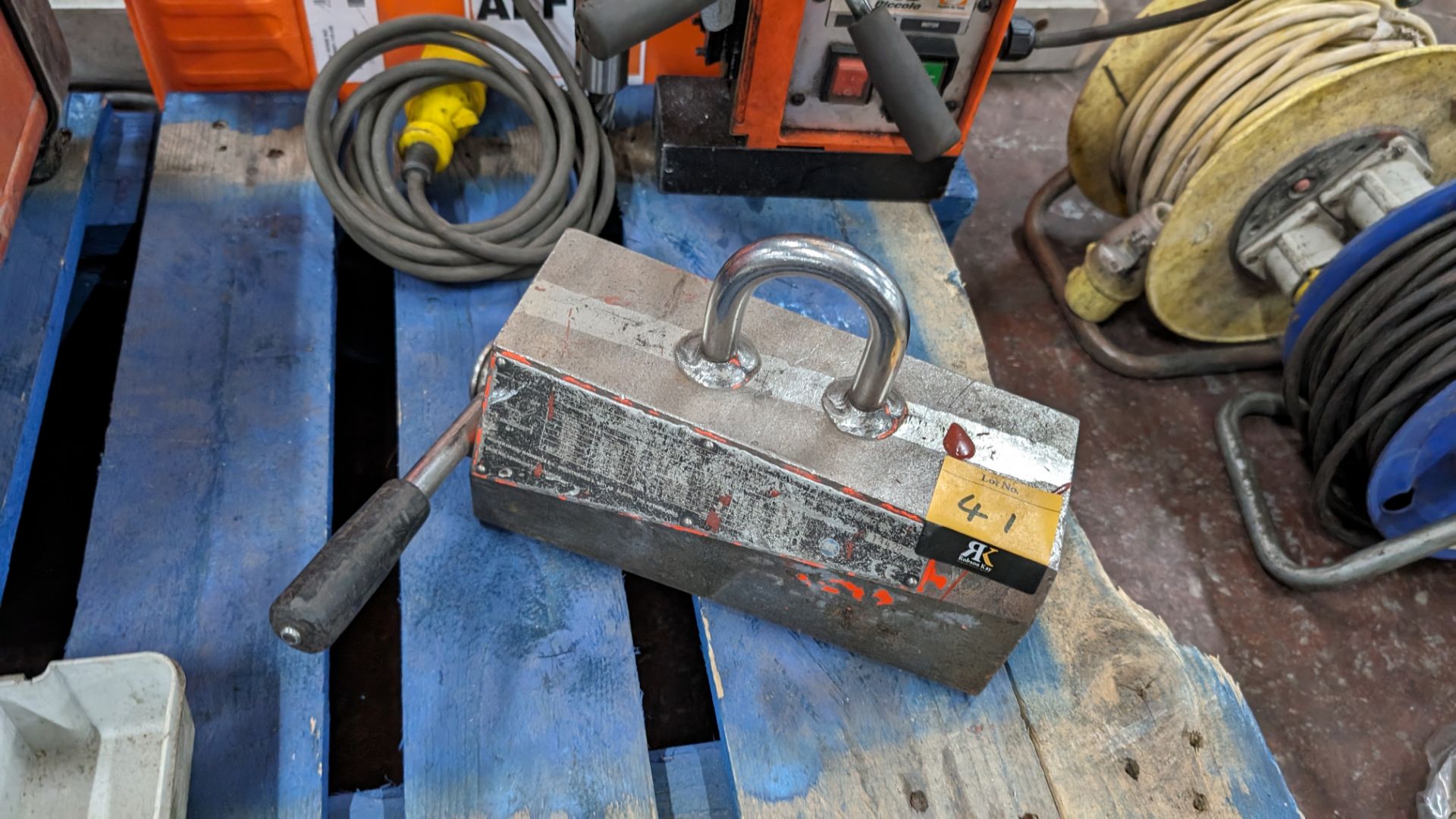 100kg magnetic lifting block