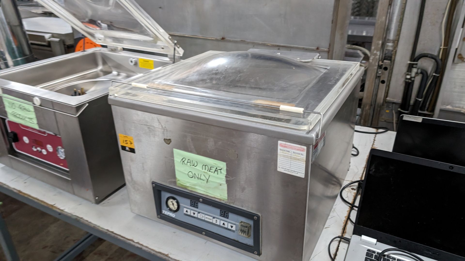 Tepro stainless steel benchtop vacuum chamber machine - Image 3 of 5