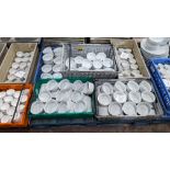 200+ bowls/ramekins in several different sizes - the contents of a pallet comprising 6 crates. NB c