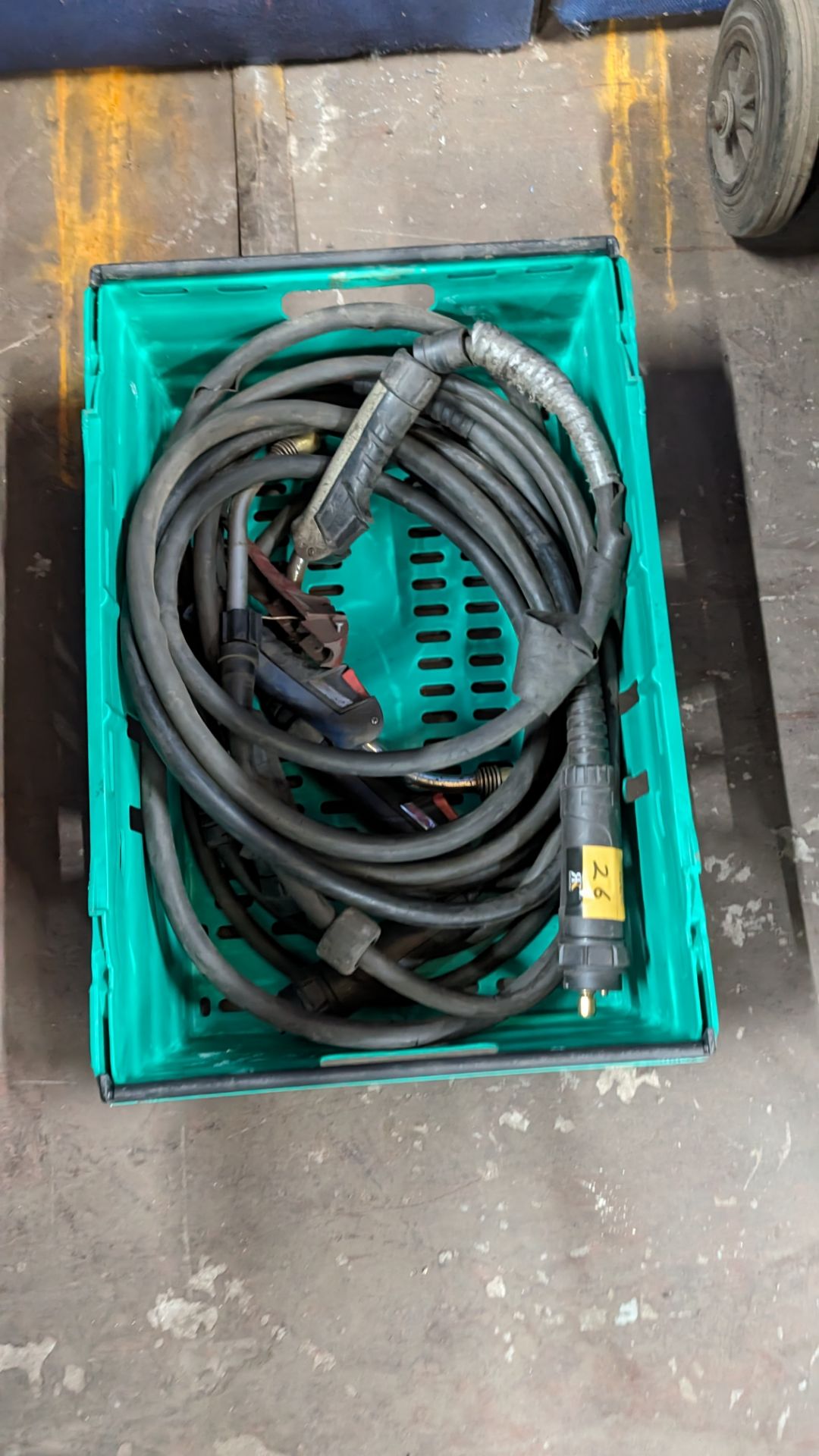 Quantity of welding related torches - the contents of the crate