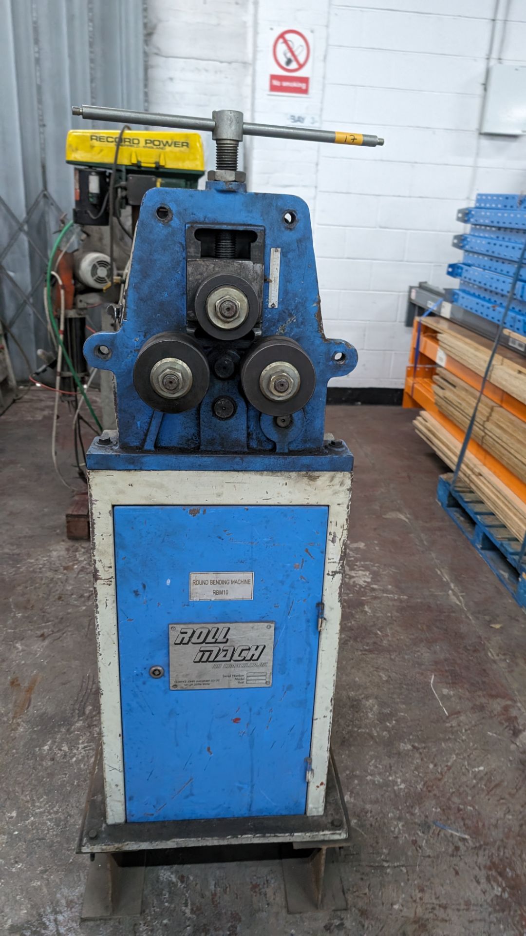 Roll Mach round bending machine model RBM10 - Image 3 of 7