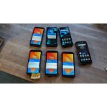 7 off Blackview rugged smartphones. NB one with broken screen