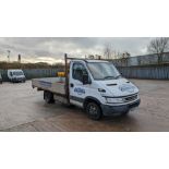 PN05 UDJ Iveco Daily 35C12 MWB dropside lorry, 3.8m bed length