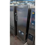 Foster stainless steel floor standing mobile blast chiller model BC36, with control panel to front
