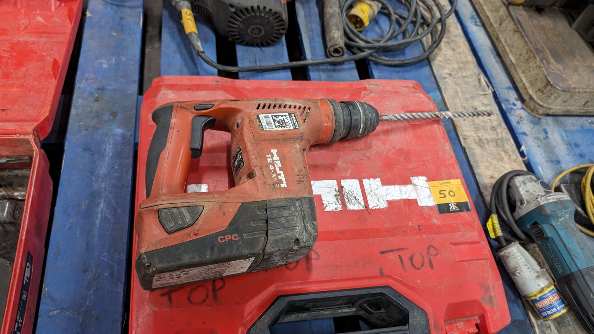 Hilti model TE 4-A22 cordless drill including case & 21.6V battery. NB no charger - Image 4 of 7