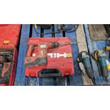 Hilti model TE 4-A22 cordless drill including case & 21.6V battery. NB no charger