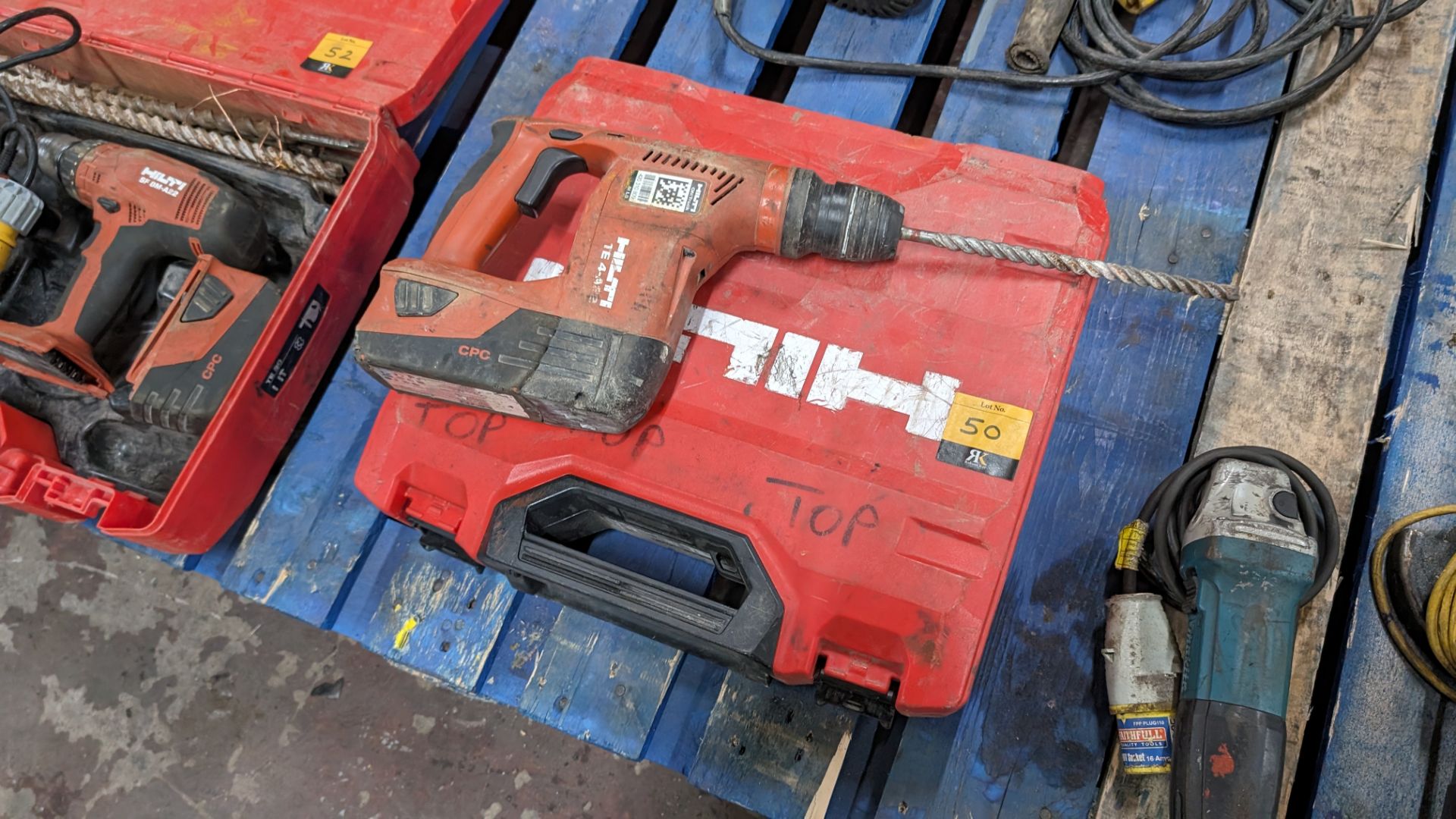 Hilti model TE 4-A22 cordless drill including case & 21.6V battery. NB no charger - Image 2 of 7