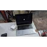 Apple MacBook Pro laptop, model A1708, EMC 3164