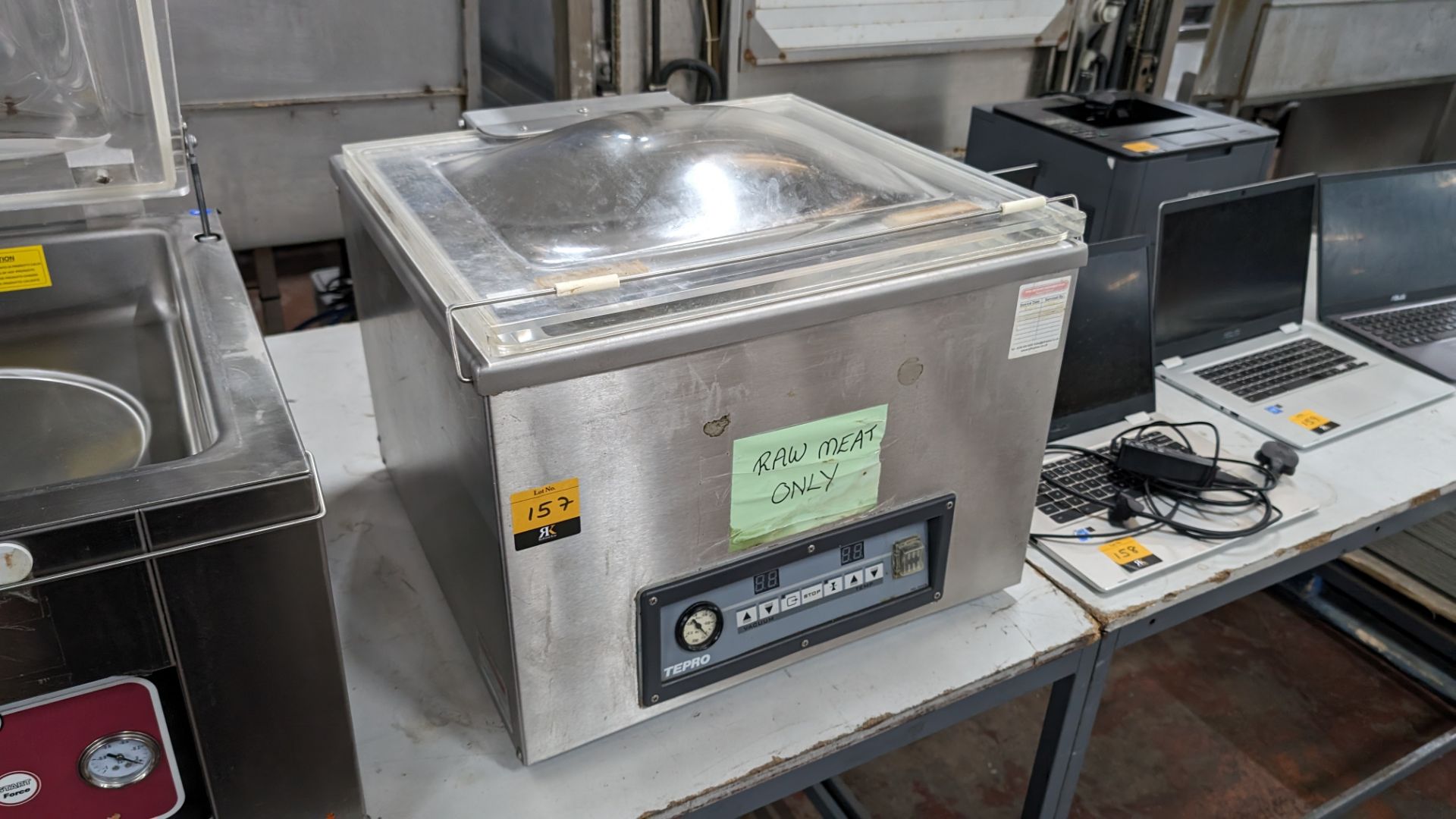 Tepro stainless steel benchtop vacuum chamber machine