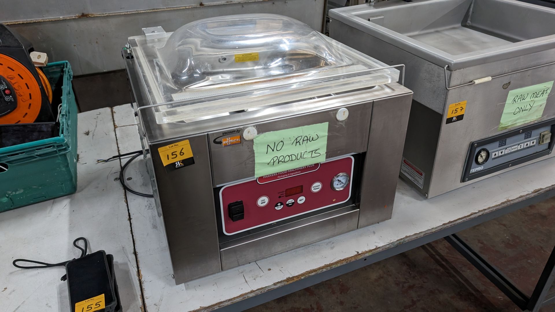 Parkers Food Machinery Plus benchtop stainless steel vacuum chamber machine, model Square 400 - Image 2 of 9