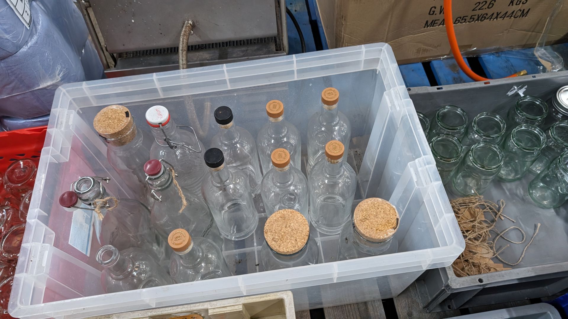 The contents of a pallet of jars comprising the contents of 6 crates. NB crates excluded - Image 7 of 9
