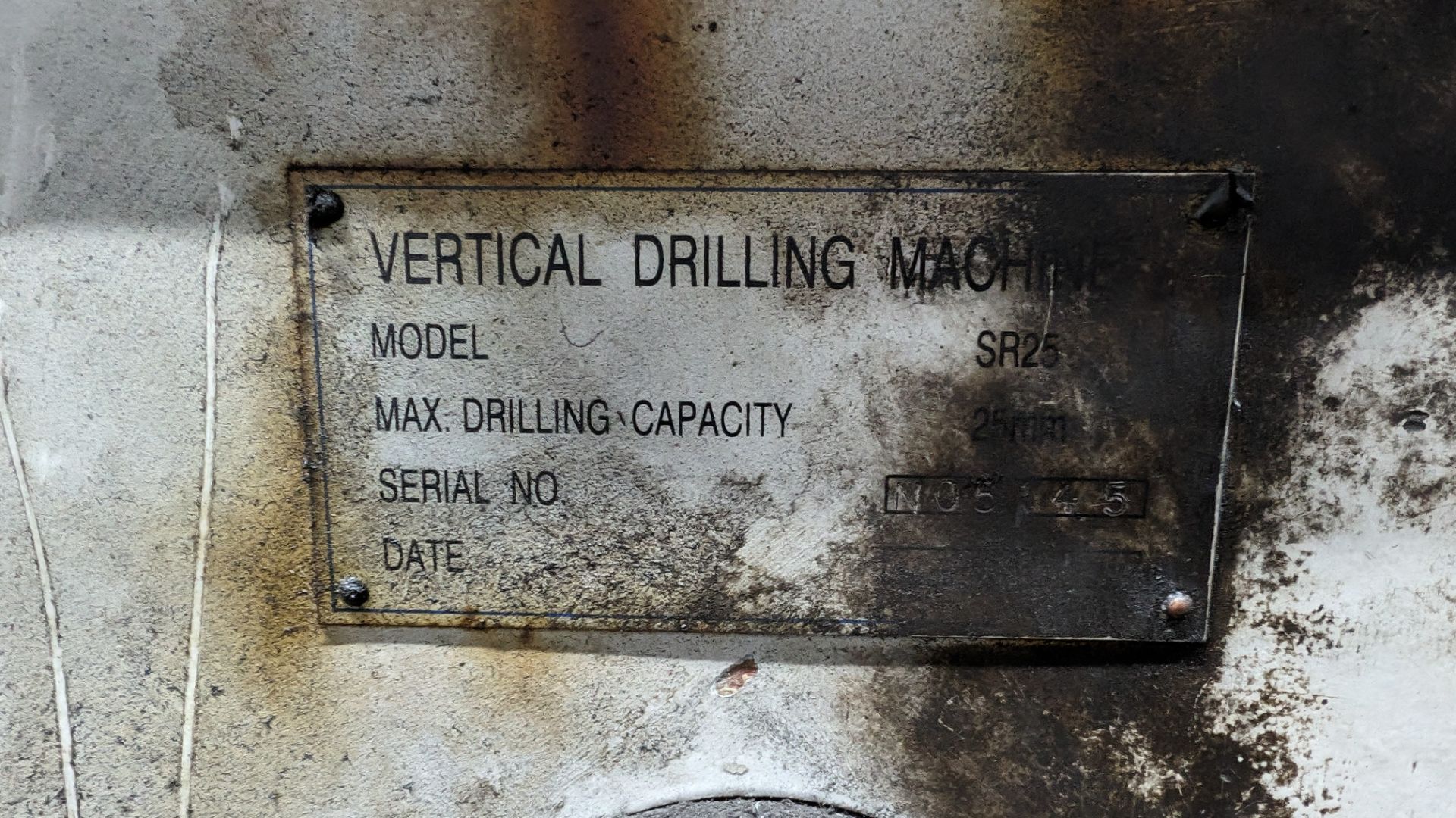 Meyer model SR25 vertical drilling machine - Image 10 of 11