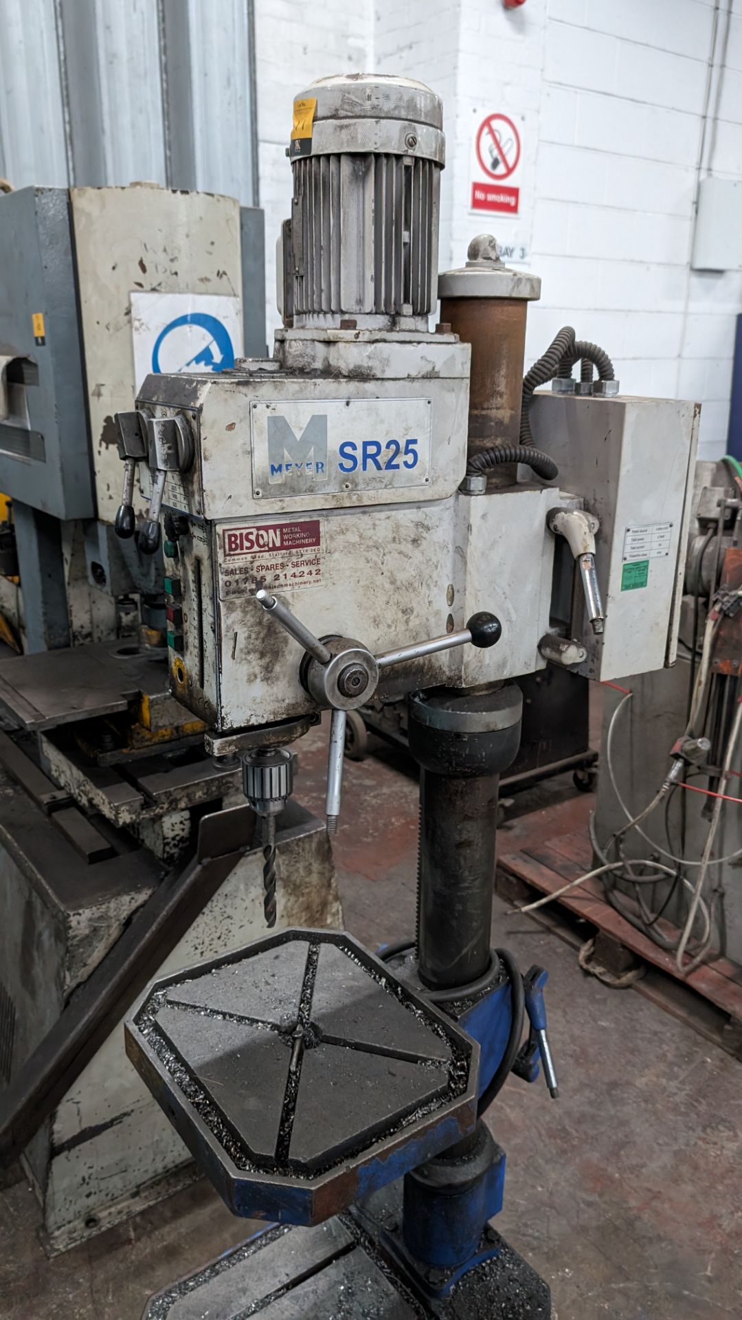 Meyer model SR25 vertical drilling machine - Image 6 of 11