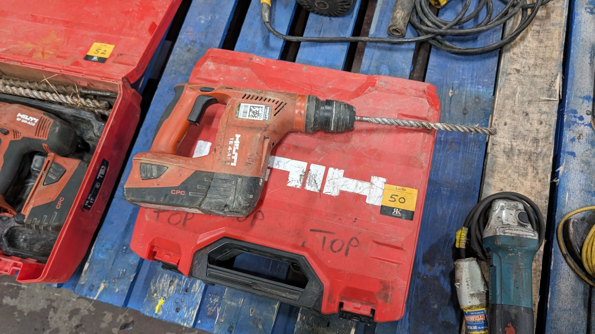 Hilti model TE 4-A22 cordless drill including case & 21.6V battery. NB no charger - Image 3 of 7