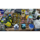 The contents of a pallet of Stud Muffins, Meadow Herb & other animal treats & related items. All re