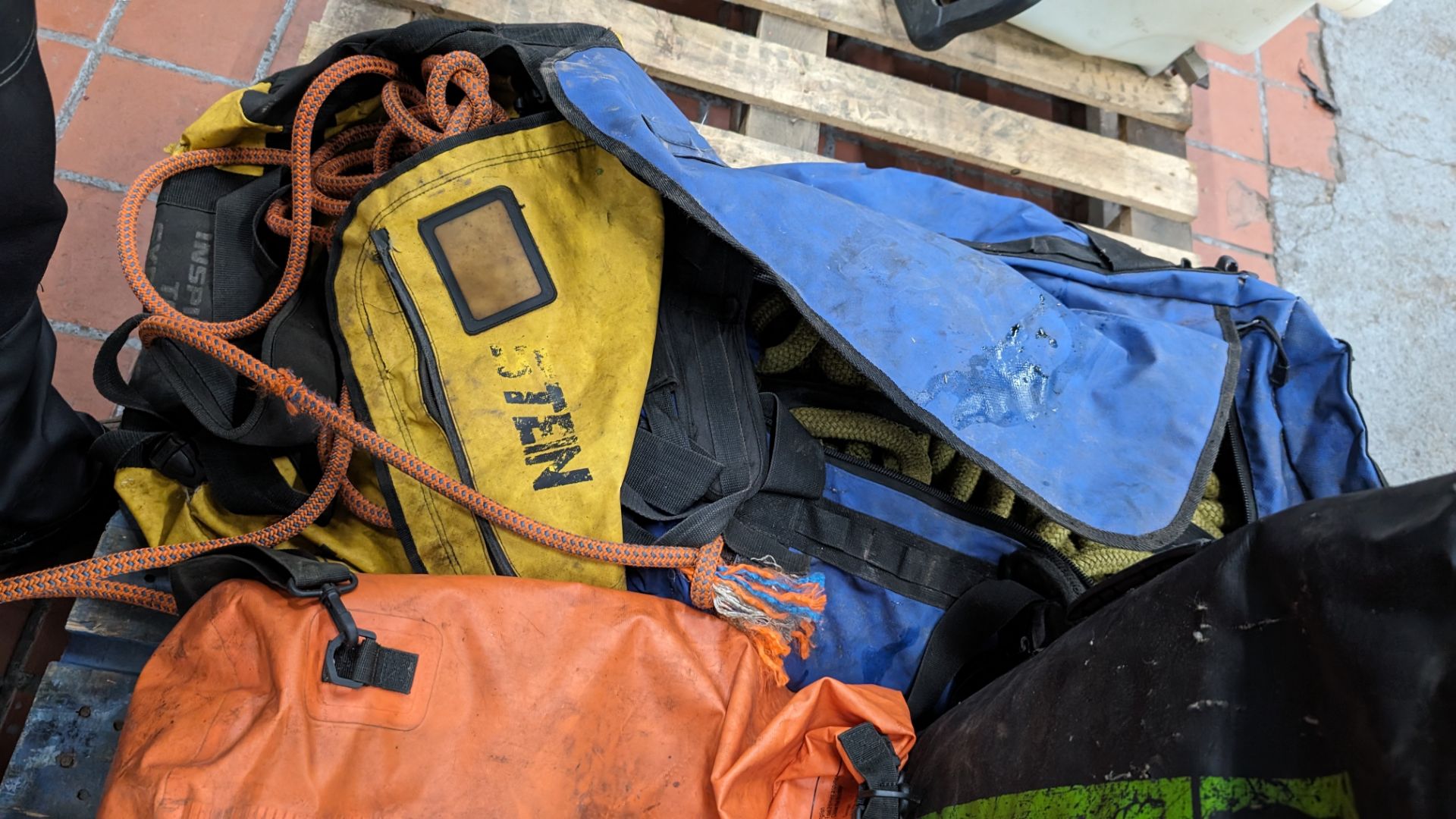 The contents of a pallet of assorted safety equipment, PPE, spill kits & more - Image 7 of 9