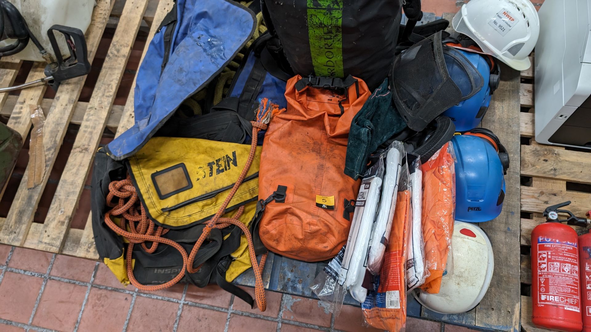 The contents of a pallet of assorted safety equipment, PPE, spill kits & more - Image 9 of 9