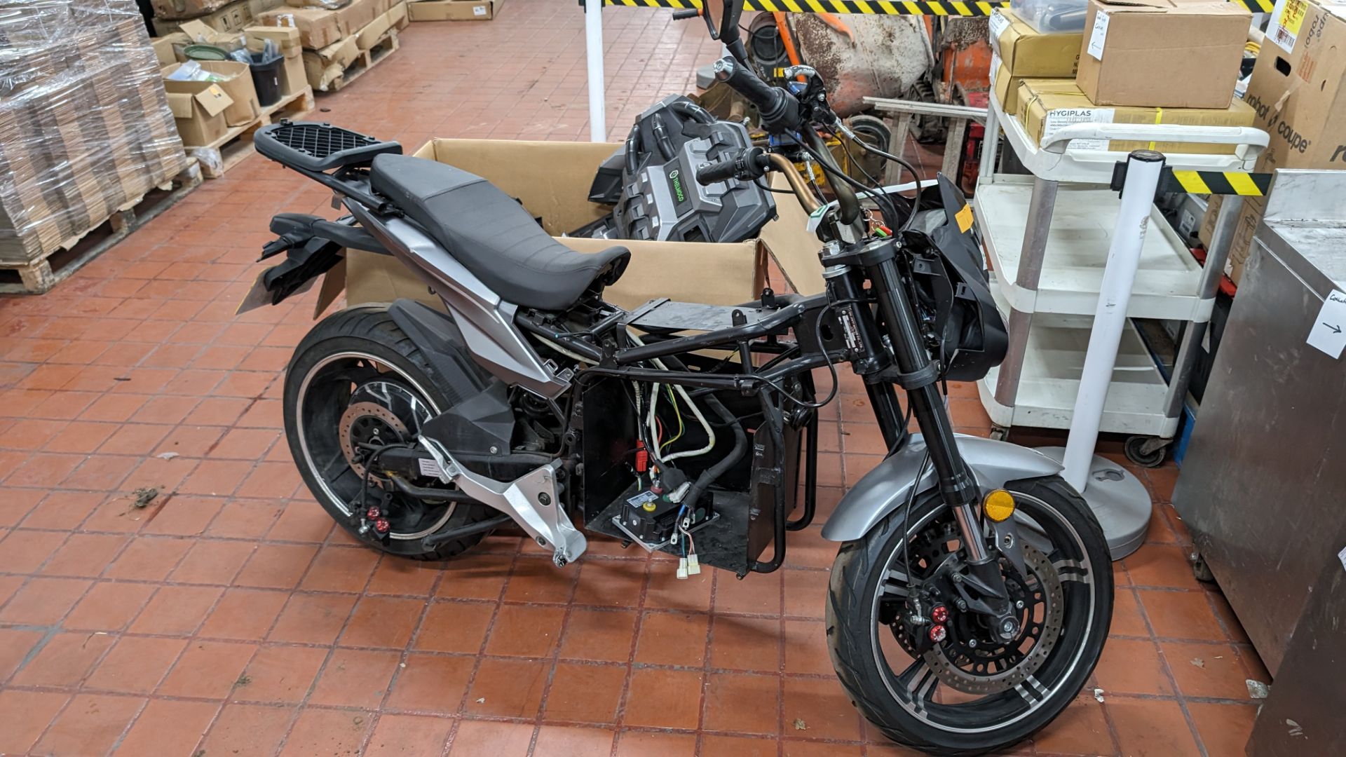 LS22 LVR electric motorbike.
