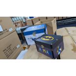 24 off Batman storage box sets - each set comprises one larger box & one smaller box. 4 cartons