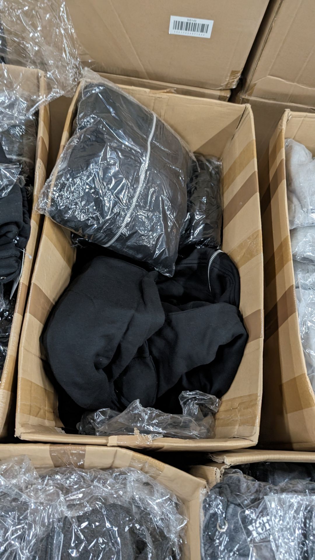 5 boxes of YCB t-shirts, zip-up tops, sweat pants & more - the contents of a pallet - Image 6 of 9