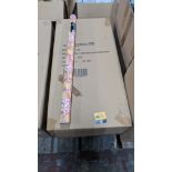 One carton of sweet gift wrap, containing 48 rolls in total, in 4 smaller retail display boxes that