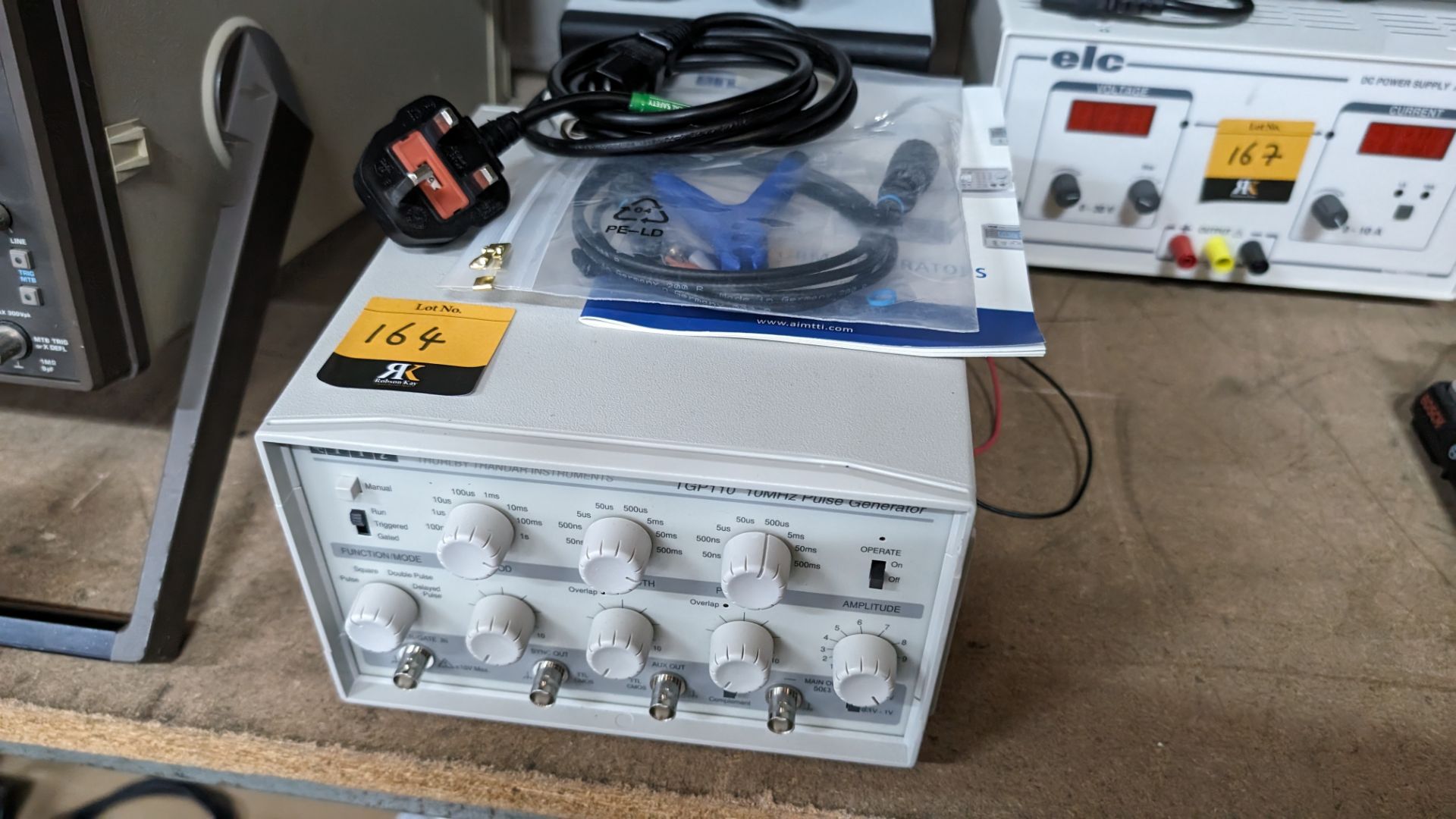 Thurlby Thandar model TGP110 10mhz pulse generator