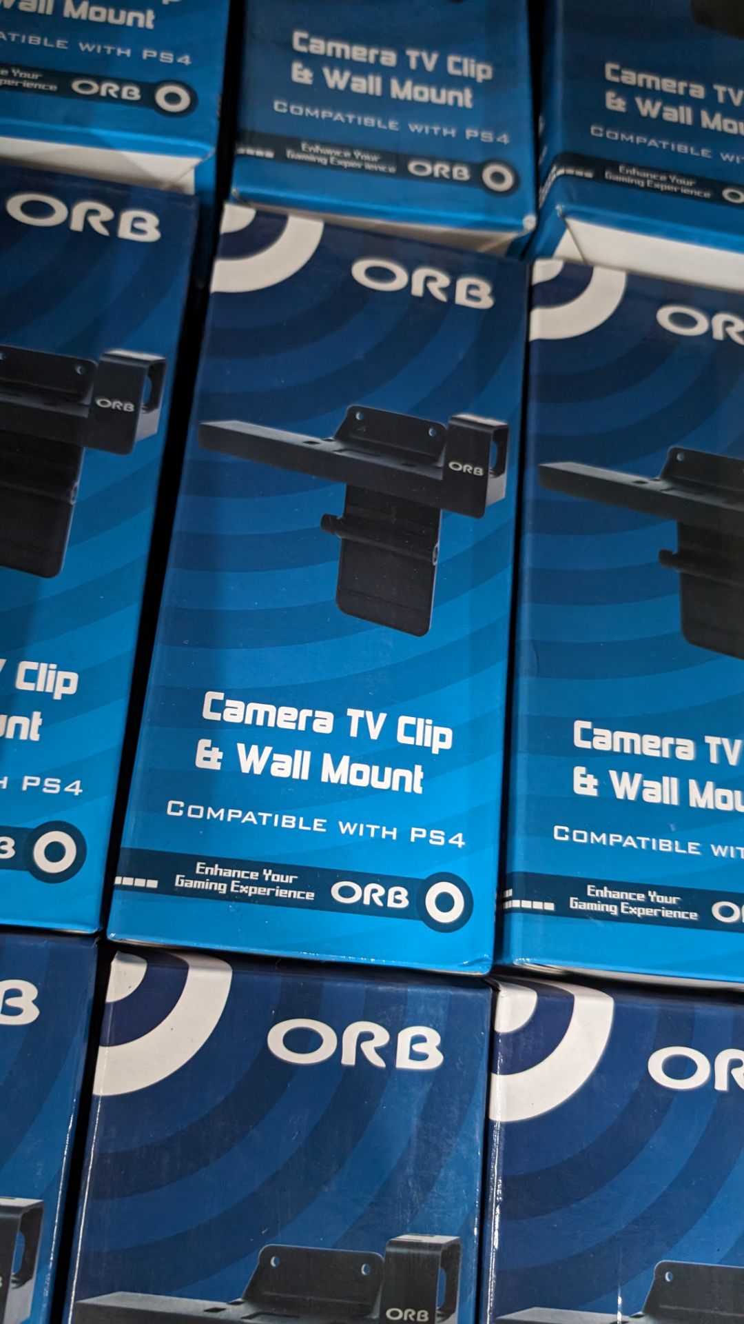 18 off Orb camera TV clip/wall mount packs for PS4