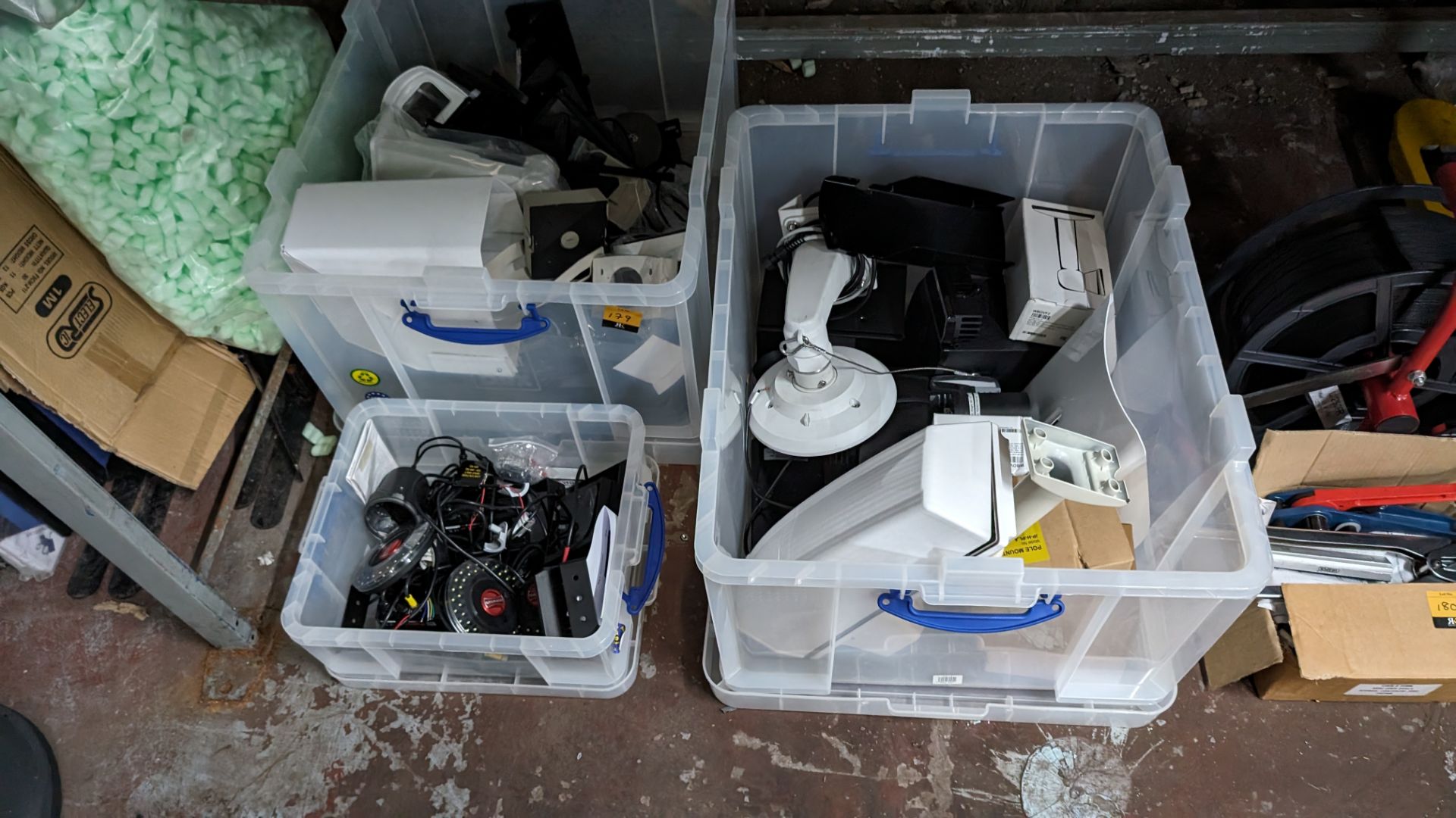 The contents of 3 crates of assorted camera enclosures and related items - Image 3 of 10