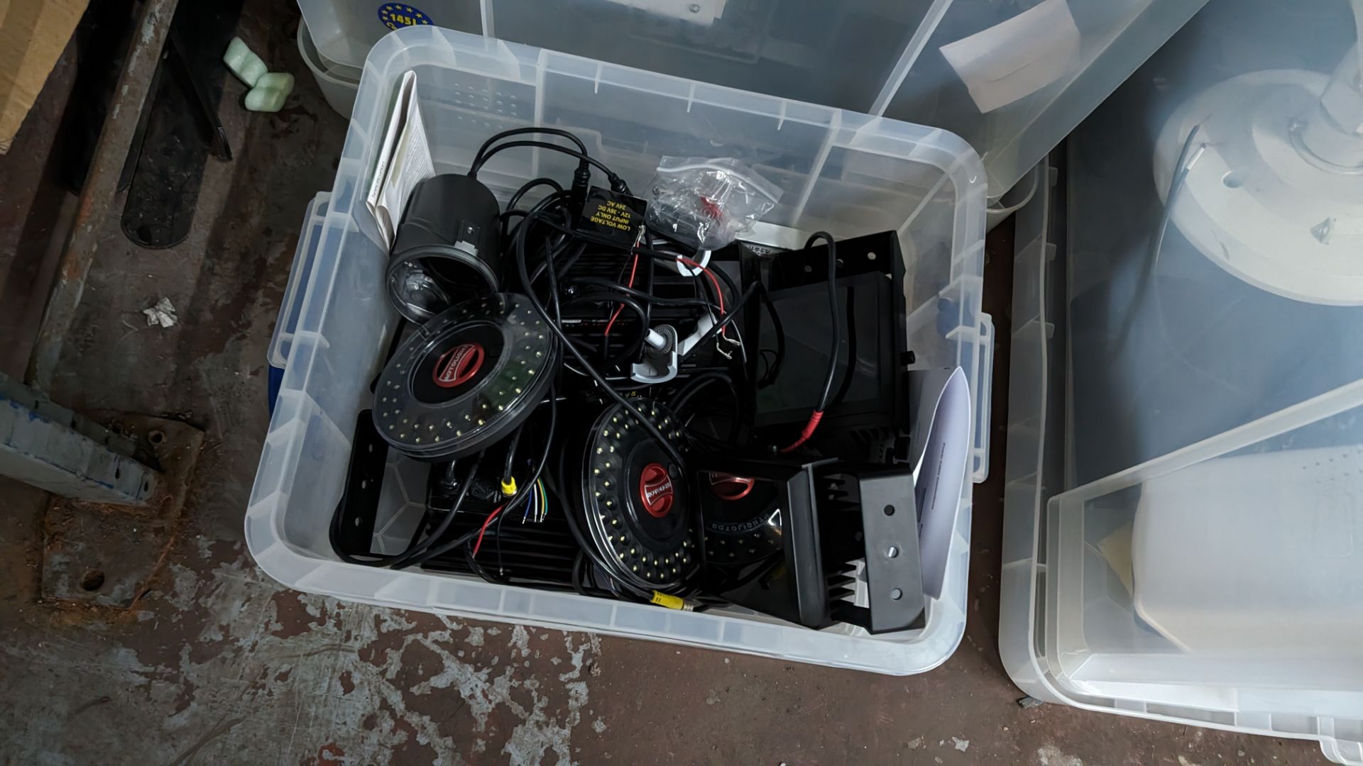 The contents of 3 crates of assorted camera enclosures and related items - Image 4 of 10