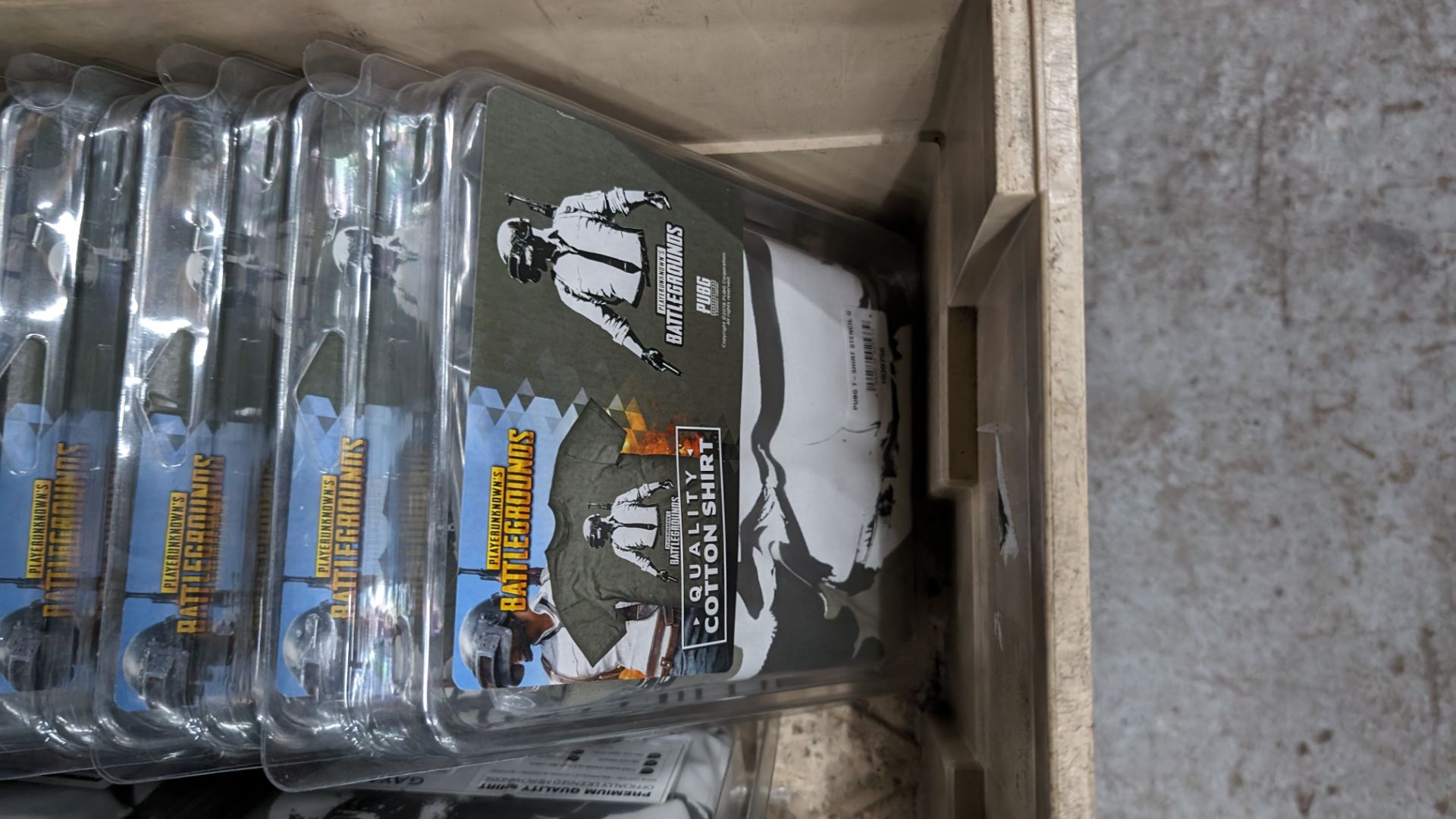 The contents of a crate of Battlegrounds t-shirts - Image 4 of 4