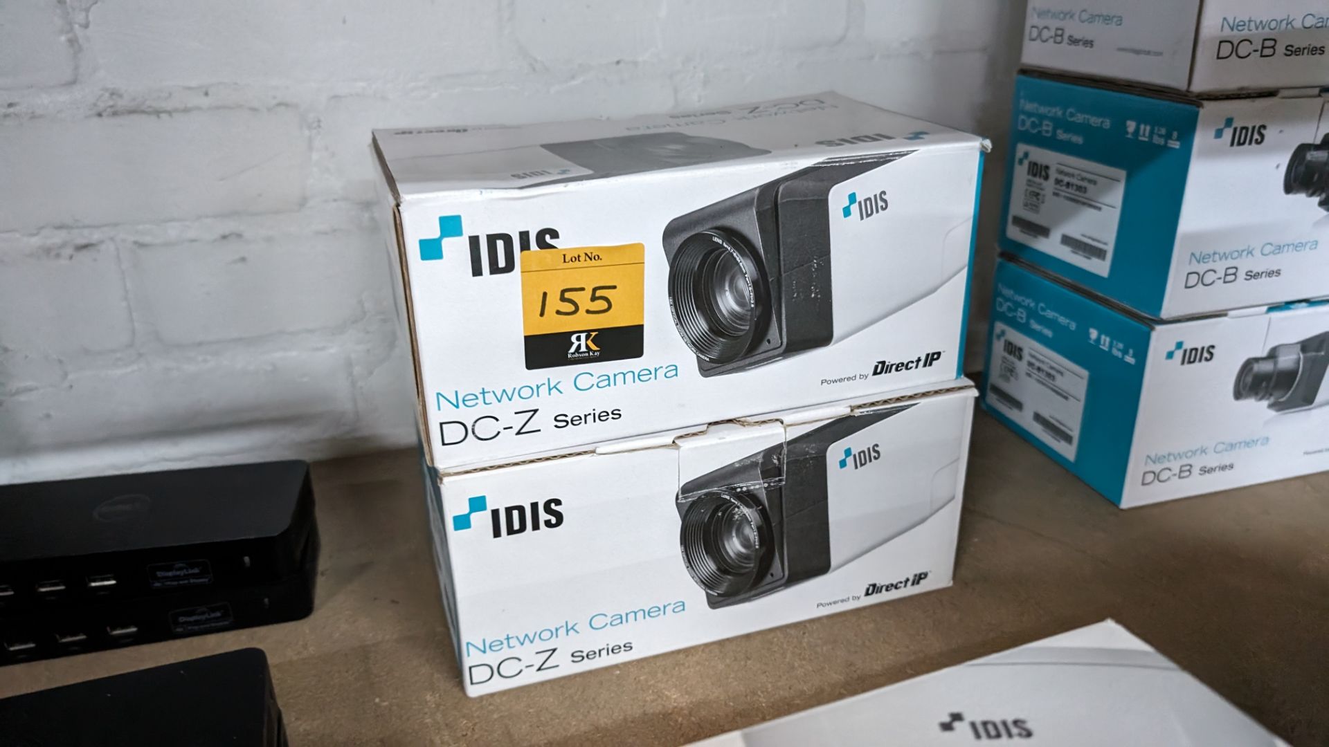 2 off Idis network cameras model DC-Z1263