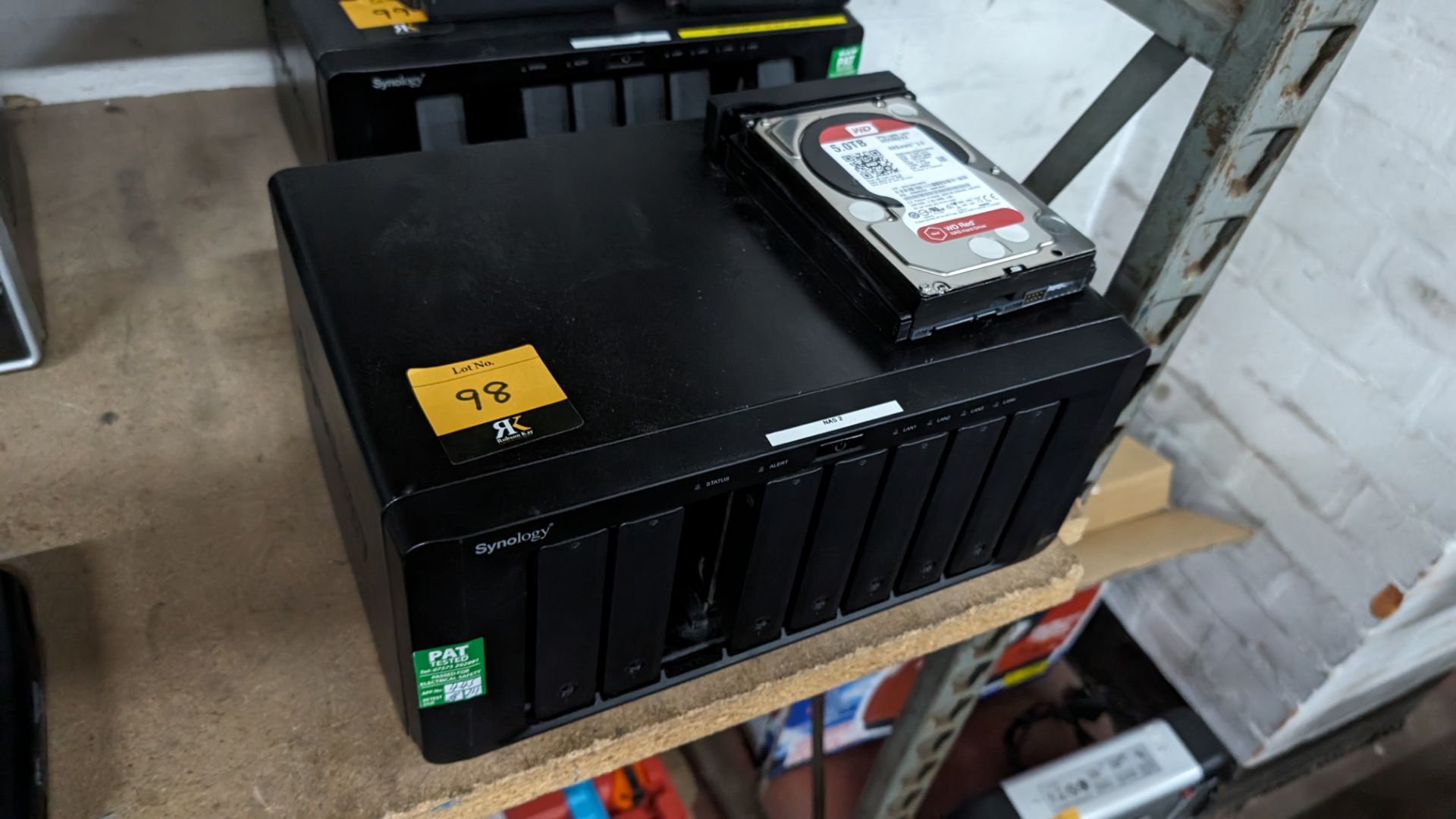 NAS drive with 8 x 5TB hard drives