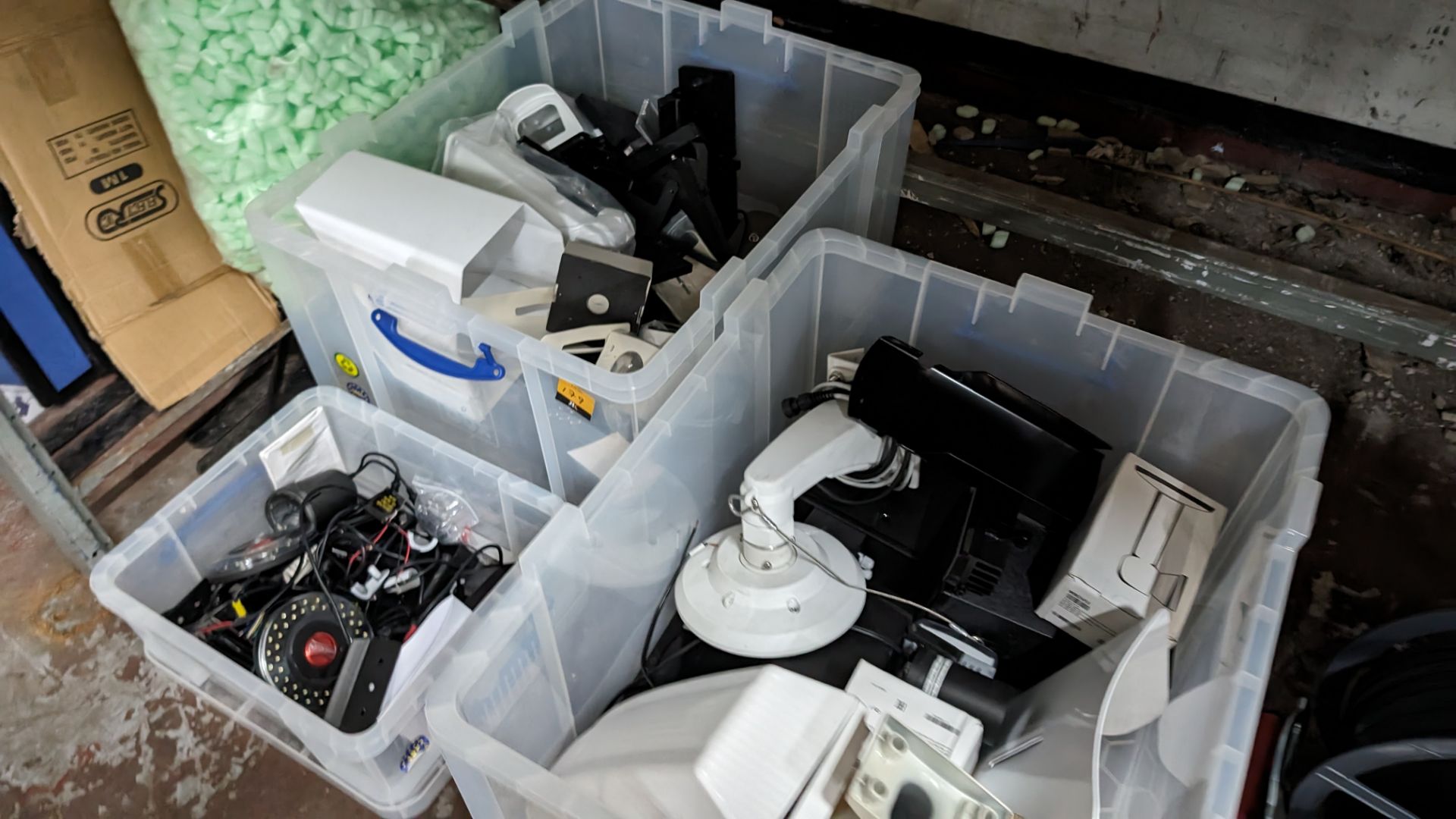 The contents of 3 crates of assorted camera enclosures and related items - Image 9 of 10